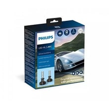 Світлодіодна автолампа Philips H1 Ultinon Pro9100 +350% X2 12/24V 20W (11258U91X2): Головне світло Дальний свет, Ближний свет