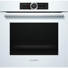 Духова шафа електрична Bosch HBG635BW1: Об'єм, л 71