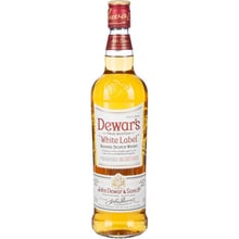 Виски Dewar's White Label от 3 лет выдержки 0.7л 40% (PLK5000277000906): Объем, л 0.7