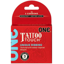 Презервативи ONE Tattoo Touch 3 шт: Тип Для максимальной защиты