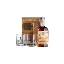 Віскі Templeton Rye Templeton Rye 4yo + 2 glasses (0,7 л.) (BW42066): Об'єм, л 0.7