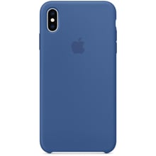 Аксесуар для iPhone Apple Silicone Case Delft Blue (MVF62) for iPhone Xs Max: Колір синій