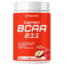 Амінокислота для спорту Sporter BCAA Instant 300 g / 30 servings / apple: Тип BCAA