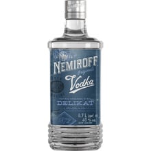 Горілка Nemiroff Делікат М'яка 40% 0,7 л (NMF4820181420444): Об'єм, л 0.7