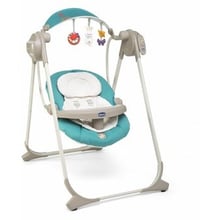 Крісло-гойдалка Chicco Polly Swing Up (79110.84): Додаткові зручності Контроль скорости движения, Звуковое сопровождение, Ремни безопасности