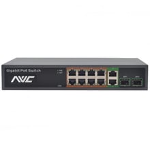 Мережевий комутатор NVC NVC-1008GSR: Порти только Gigabit Ethernet (10/100/1000)