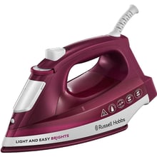 Утюг Russell Hobbs 24820-56 Light & Easy Mulberry: Подключение проводное