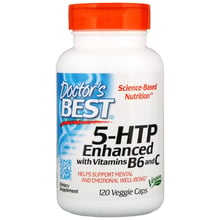 Doctor's Best 5-HTP Enhanced with Vitamins B6 & C 120 Caps (DRB-00120): Форма випуску капсули