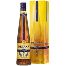 Бренди Metaxa (5 звезд) 0.7л gift box (BDA1BR-YFK070-010): Объем, л 0.7