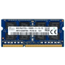 SK hynix 8 GB SO-DIMM DDR3L 1600 MHz (HMT41GS6BFR8A-PB): Тип DDR3L