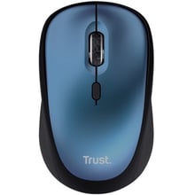 Мышь Trust Yvi+ Silent Eco Wireless Blue (24551): Интерфейс подключения Wireless, USB