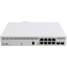 Сетевой коммутатор Mikrotik CSS610-8P-2S+IN: Порты комбинированный