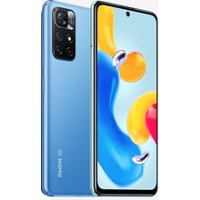 Смартфон Xiaomi Redmi Note 11S 5G 4/64Gb Twilight Blue (Global): Дисплей 6.6" IPS LCD (1080 x 2400) / 399 ppi / Corning Gorilla Glass 3