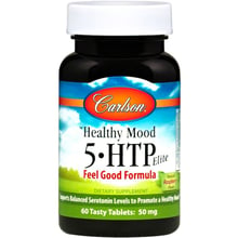 Carlson Labs Healthy Mood 5-HTP 50 mg 60 tab гідроксітріптофана: Форма випуску таблетки