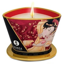 Масажна свічка Shunga MASSAGE CANDLE - Sparkling Strawberry Wine (170 мл): Тип Свічка