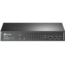 Сетевой коммутатор TP-Link TL-SF1009P: Порты только Fast Ethernet (10/100)