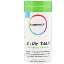 Rainbow Light 50+ 90 Mini-Tablet Мультивитамины 50+: Тип Мультивитамины