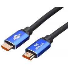 Кабель і перехідник Atcom HDMI to HDMI 10.0m V2.1 48Gbps 8K60Hz/4K120Hz (88810): Тип кабель