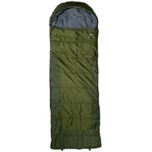 Спальный мешок Campout Beech (4/-1°C) 150 см - Left Zip Khaki (PNG 248548): Тип одеяло с капюшоном