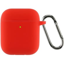 Чехол ArmorStandart Ultrathin Silicone Case With Hook Red (ARM59691) for Apple AirPods 2: Тип Чехол