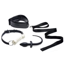 Рольовий БДСМ набір цуценя Tailz Puppy Play Set - Gag, Plug, & Collar: Виробник Tailz