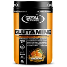 Амінокислота для спорту Real Pharm Glutamine 500 g / 90 servings / Orange: Тип глютамин