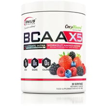 Амінокислота для спорту Genius Nutrition BCAA-X5 360 g / 30 servings / Red energy: Тип BCAA