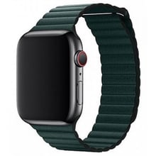 Аксесуар для Watch Devia Loop Series Elegant Leather Forest Green для Apple Watch 38/40/41mm: Виробник Devia