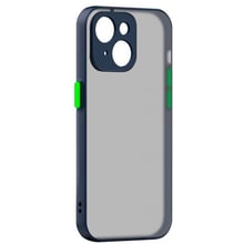 Аксесуар для iPhone ArmorStandart Frosted Matte Navy Blue (ARM64482) для iPhone 14 Plus: Колір синий