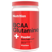 Амінокислота для спорту AB PRO BCAA + Glutamine Powder 1000 g /85 servings/ Strawberry: Тип BCAA