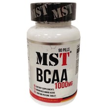 Амінокислота для спорту MST Nutrition BCAA 1000 mg 90 tabs: Тип BCAA