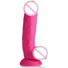 Фалоімітатор Pop Peckers 8.25" Dildo Pink: Призначення Вагинальные