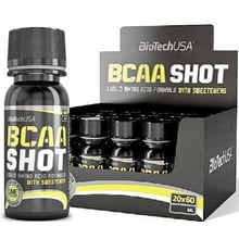 Амінокислота для спорту BioTechUSA BCAA Shot Zero Carb 20x60 ml Lime: Тип BCAA