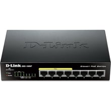 Мережевий комутатор D-Link DGS-1008P: Порти комбинированный