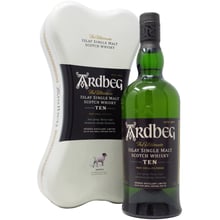 Віскі Ardbeg Ardbone, 10 YO, metal box, 0.7 л (BDA1WS-WAB070-007): Об'єм, л 0.7