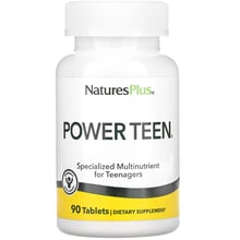 Nature's Plus Power Teen Мультивітаміни для підлітків 90 таблеток: Форма випуску Таблетки