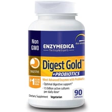 Enzymedica Digest Gold + Probiotics Ензими і пробіотики 90 капсул: Тип травні ферменти