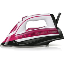 Утюг Black+Decker BXIR2602E Pink : Подключение проводное