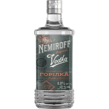 Горілка Nemiroff 40% 0,37л (NMF4820181420604): Об'єм, л 0.375