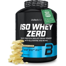 Протеїн BioTechUSA Iso Whey Zero 2270 g / 90 servings / White Chocolate: Вид сироваткові