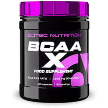 Амінокислота для спорту Scitec Nutrition BCAA-X 180 caps / 90 servings: Тип BCAA