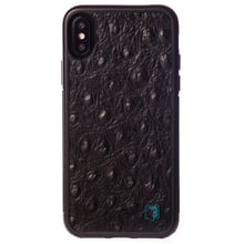 Чохол для iPhone Gmakin Leather Case Black (GLI03) for iPhone X/iPhone Xs: Колір чорний