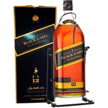 Виски Johnnie Walker Black label 12 YO, 3л 40%, в подарочной упаковке (BDA1WS-JWB300-004): Объем, л 3