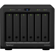 Мережевий накопичувач (NAS) Synology DS620slim: Слоти для дисків 6x2.5" SATA