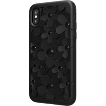 Чохол для iPhone SwitchEasy Fleur Aero-Tech PC+TPU Hybrid Case Black (GS-81-146-11) for iPhone X/iPhone Xs: Колір чорний