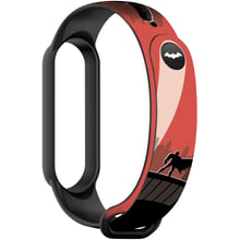 Ремінець ArmorStandart Superhero Bat siluet Black (ARM59264) for Xiaomi Mi Smart Band 5/6/7: Тип Ремешок