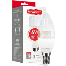 MAXUS C37 CL-C 4W мягкий свет 220V E14 (1-LED-5313)