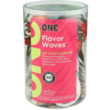 Набір презервативів ONE Flavor Waves 100 шт.: Тип Ароматизированные