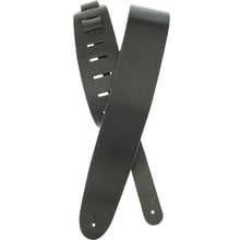 Гітарний ремінь D'addario 25BL00 Basic Leather Guitar Strap (Black): Виробник D'addario