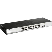 Мережевий комутатор D-Link WebSmart (DGS-1210-26): Порти только Gigabit Ethernet (10/100/1000)